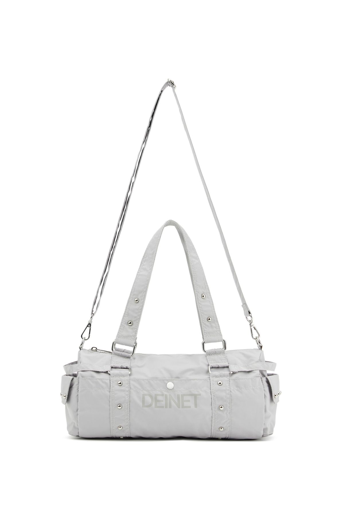 다이닛(DEINET) LOGO DUFFLE MINI BAG IN GREY