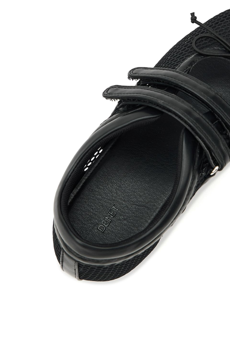 DEINET ♥ DEINET RIBBON MOZZI SHOES IN MESH/追跡付 다이닛(DEINET) DEINET RIBBON MOZZI SHOES IN MESH BLACK