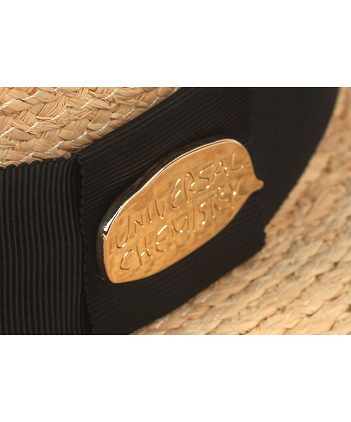 유니버셜 케미스트리(UNIVERSAL CHEMISTRY) Soft Raffia Short Panama Hat 파나마햇