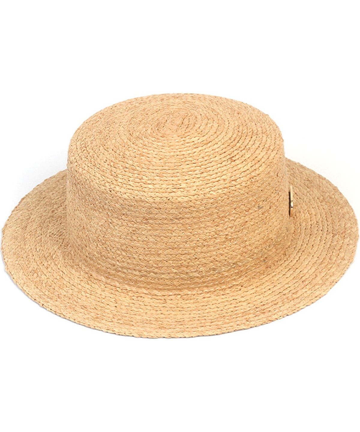 유니버셜 케미스트리(UNIVERSAL CHEMISTRY) Soft Raffia Simple Short Panama Hat 파나마햇