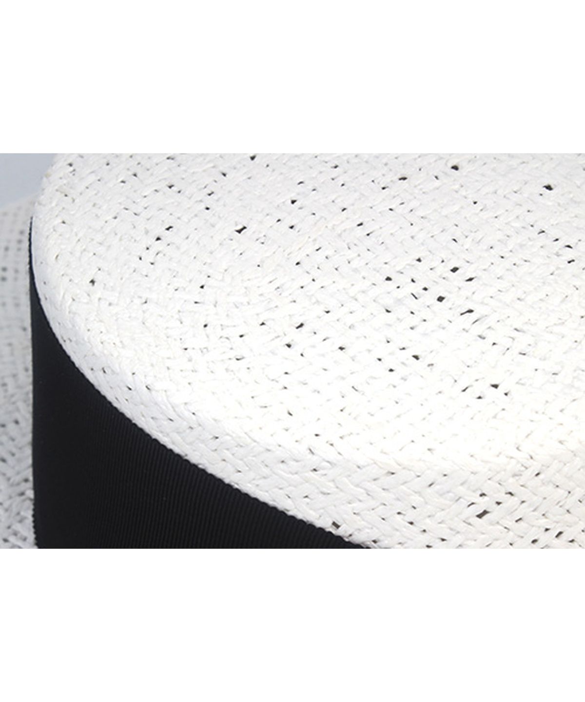 유니버셜 케미스트리(UNIVERSAL CHEMISTRY) Bold Line White Panama Hat 파나마햇