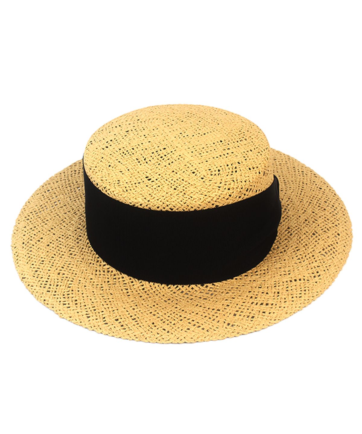 유니버셜 케미스트리(UNIVERSAL CHEMISTRY) Bold Line Beige Panama Hat 파나마햇