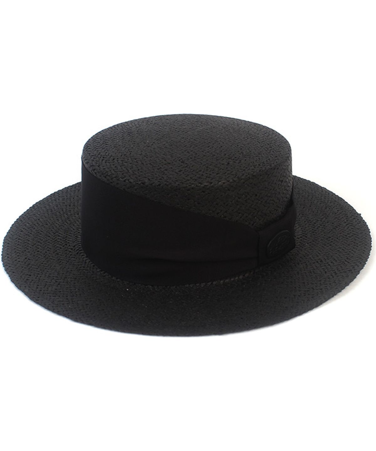 유니버셜 케미스트리(UNIVERSAL CHEMISTRY) Bold Line Black Panama Hat 파나마햇