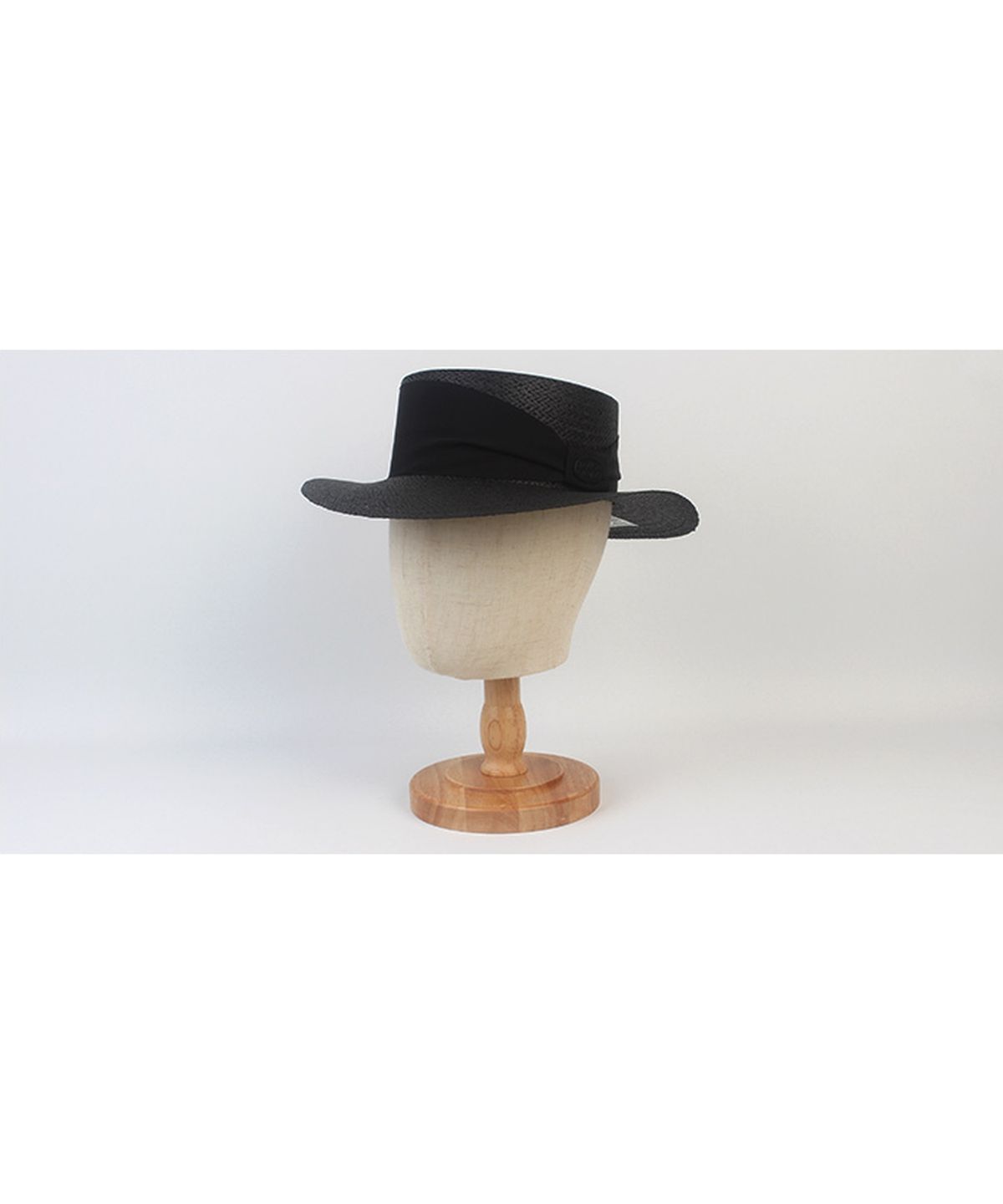 유니버셜 케미스트리(UNIVERSAL CHEMISTRY) Bold Line Black Panama Hat 파나마햇