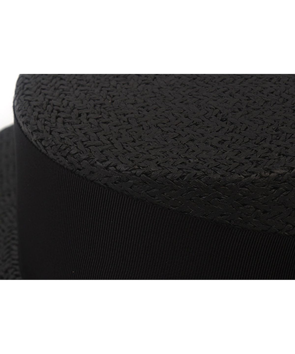 유니버셜 케미스트리(UNIVERSAL CHEMISTRY) Bold Line Black Panama Hat 파나마햇