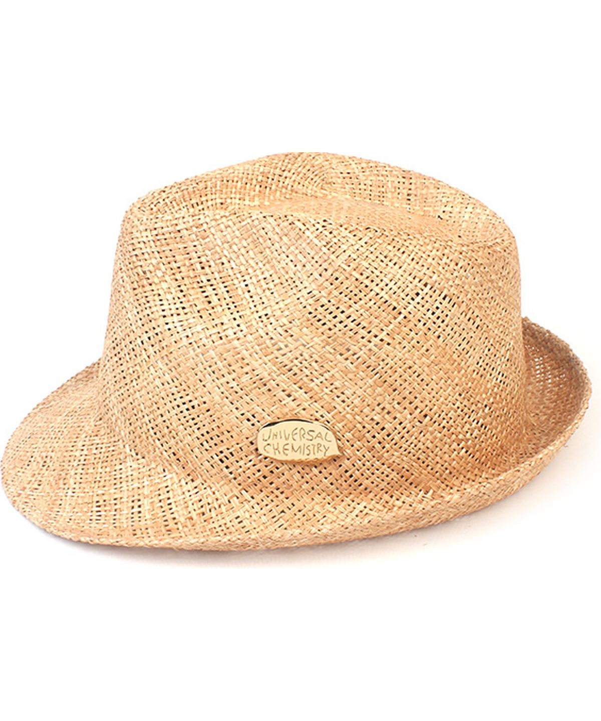 유니버셜 케미스트리(UNIVERSAL CHEMISTRY) Bu Bau Simple Short Fedora 여름페도라