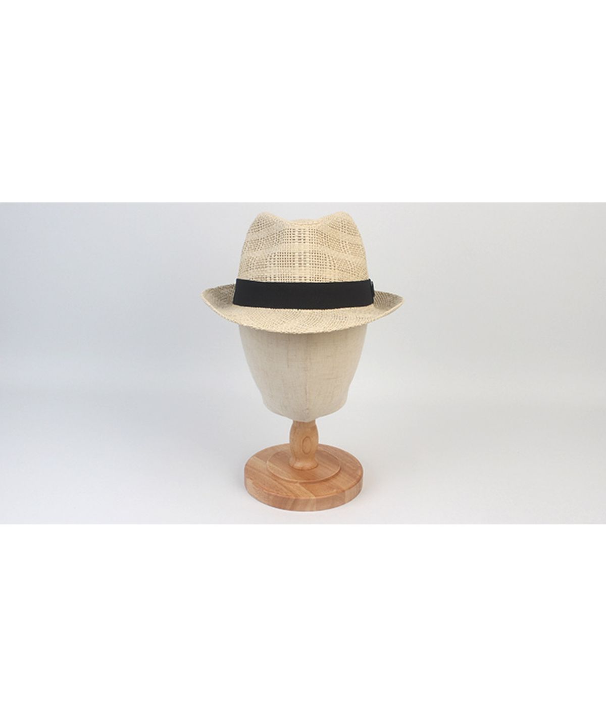 유니버셜 케미스트리(UNIVERSAL CHEMISTRY) Bu Check Ivory Short Fedora 여름페도라