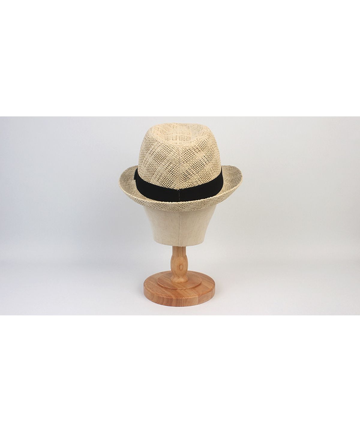 유니버셜 케미스트리(UNIVERSAL CHEMISTRY) Bu Check Ivory Short Fedora 여름페도라
