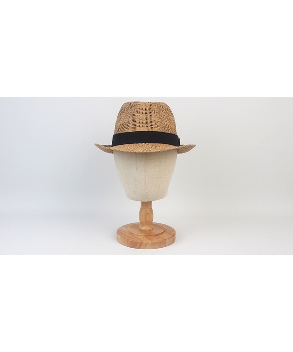 유니버셜 케미스트리(UNIVERSAL CHEMISTRY) Bu Check Beige Short Fedora 여름페도라