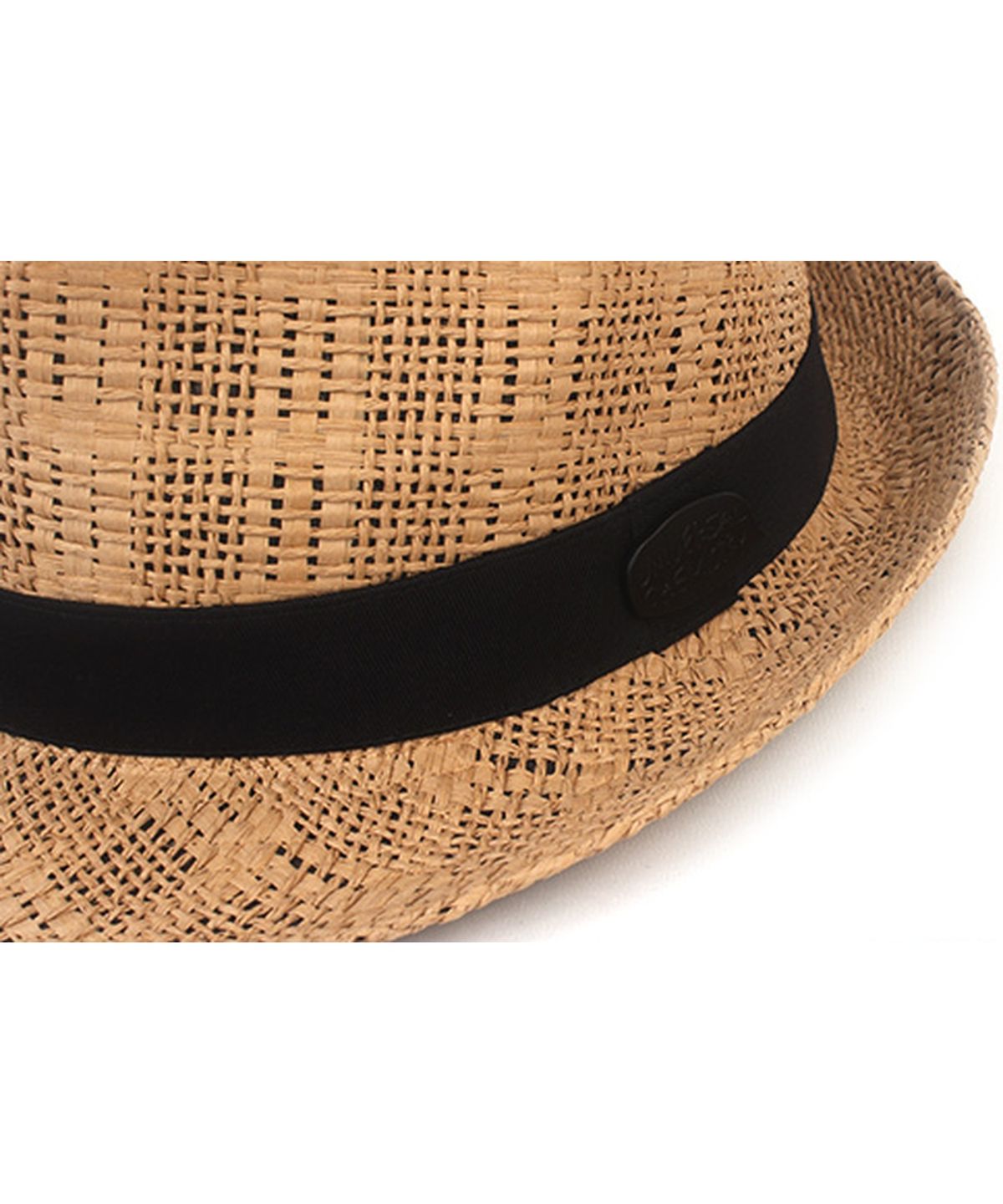 유니버셜 케미스트리(UNIVERSAL CHEMISTRY) Bu Check Beige Short Fedora 여름페도라