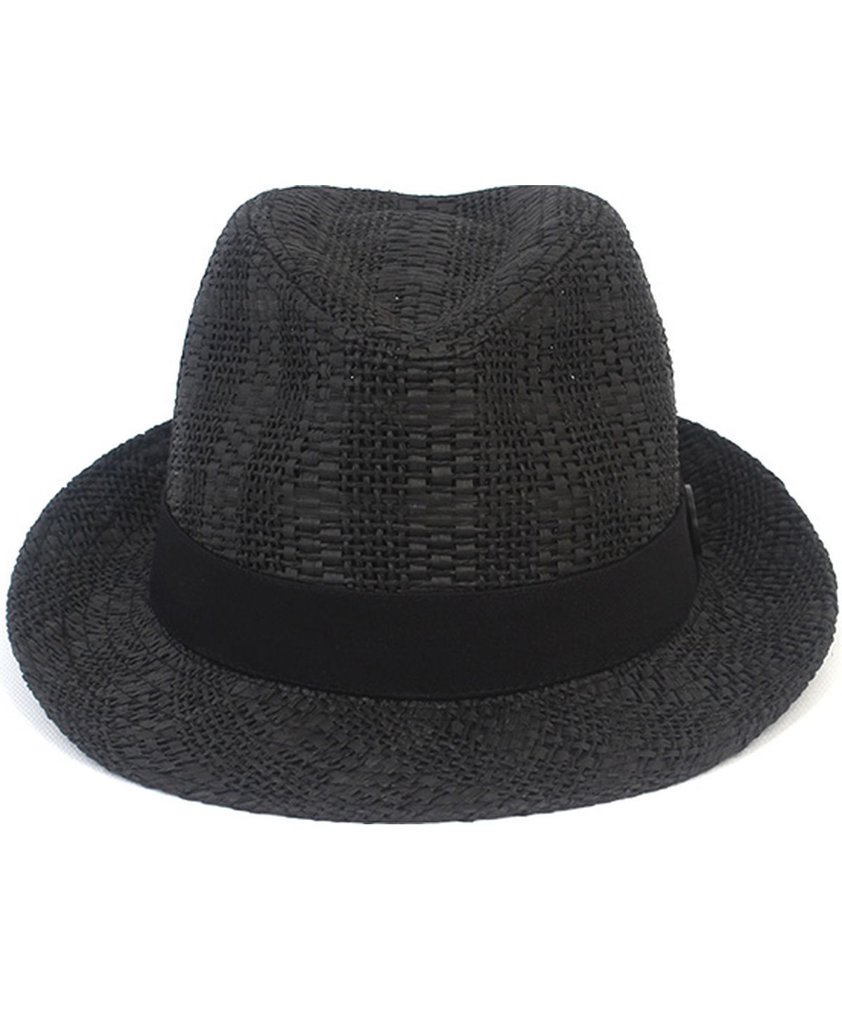 유니버셜 케미스트리(UNIVERSAL CHEMISTRY) Bu Check Black Short Fedora 여름페도라