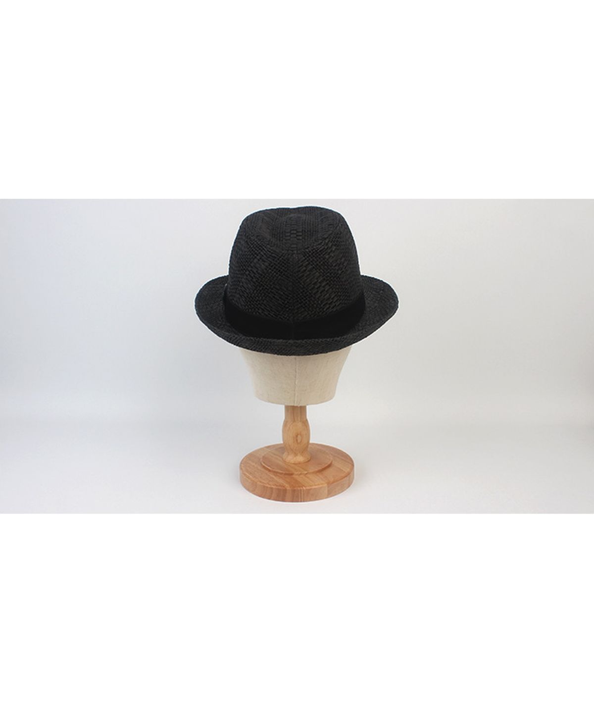 유니버셜 케미스트리(UNIVERSAL CHEMISTRY) Bu Check Black Short Fedora 여름페도라