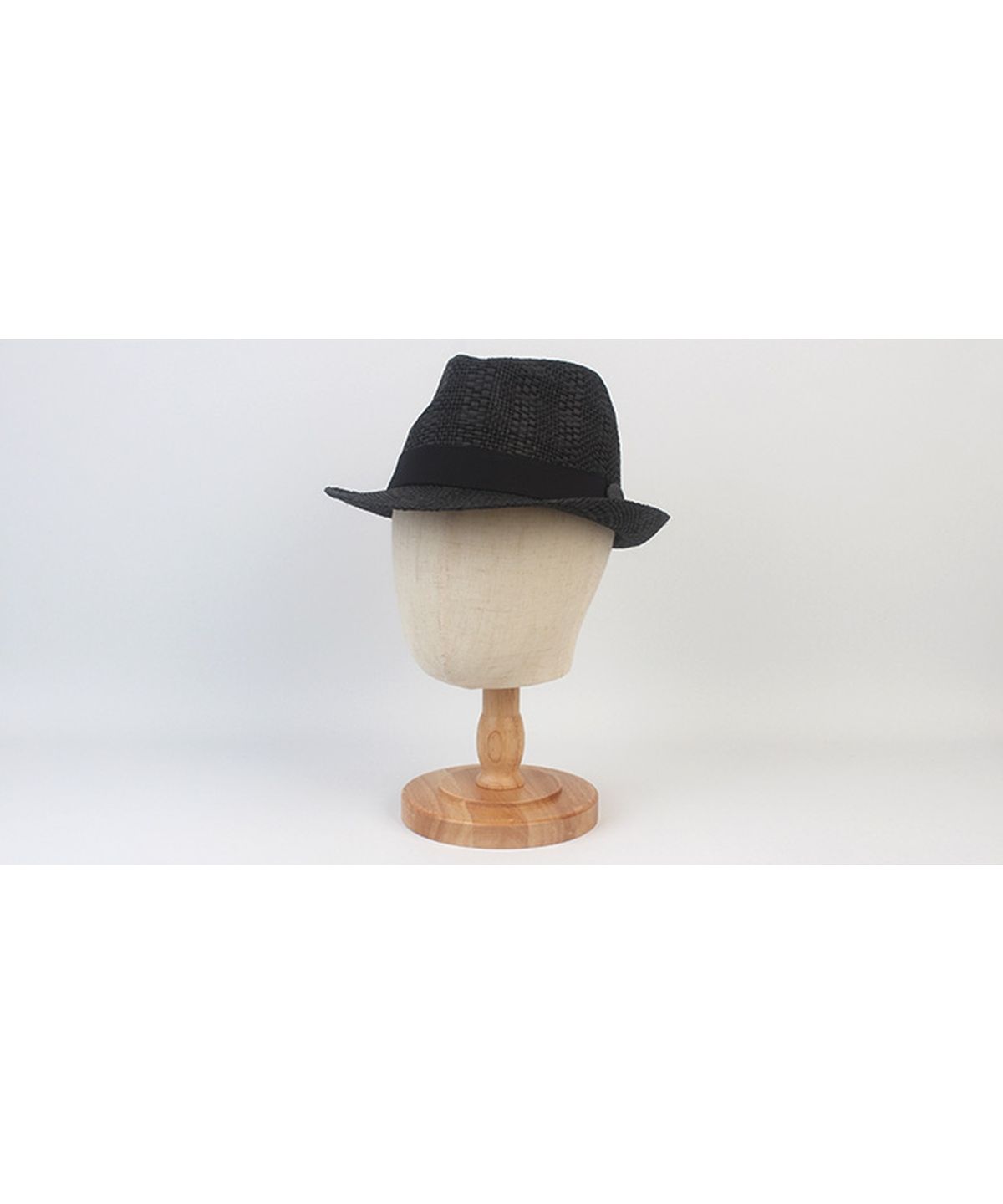 유니버셜 케미스트리(UNIVERSAL CHEMISTRY) Bu Check Black Short Fedora 여름페도라