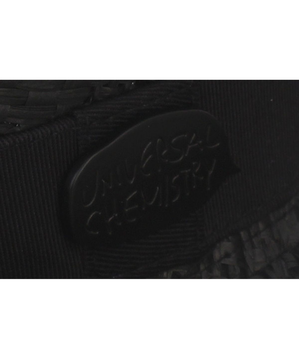 유니버셜 케미스트리(UNIVERSAL CHEMISTRY) Bu Check Black Short Fedora 여름페도라