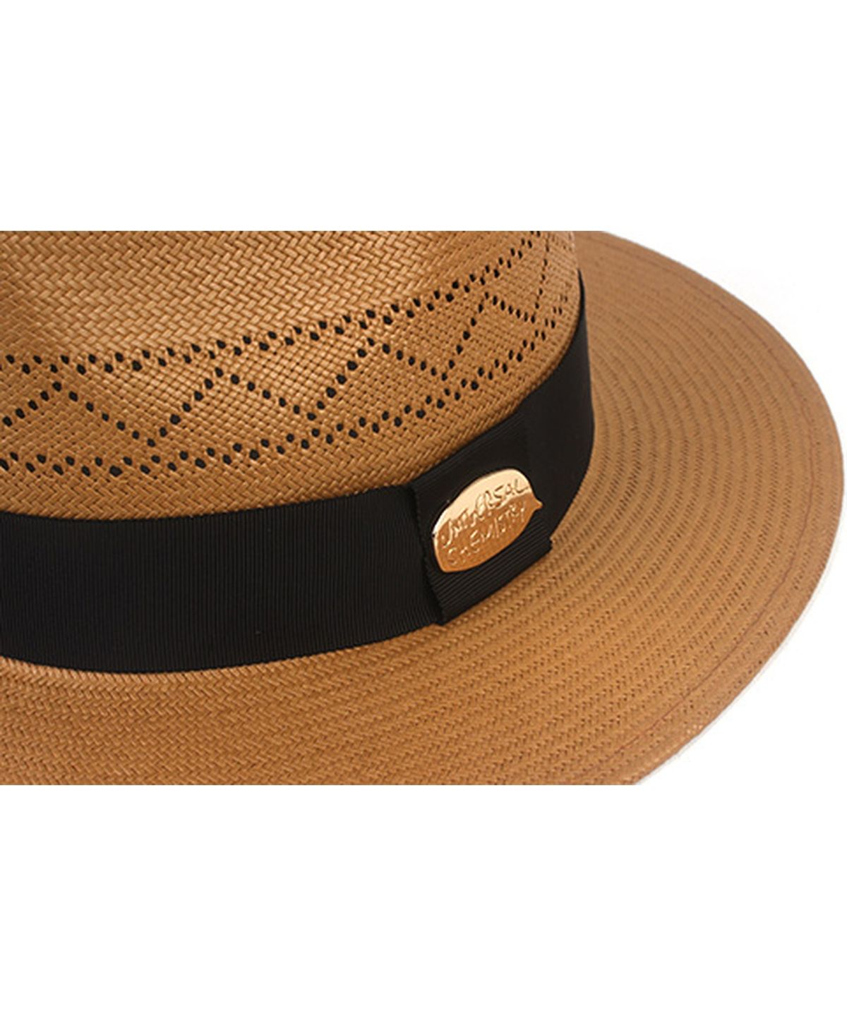 유니버셜 케미스트리(UNIVERSAL CHEMISTRY) Cuba Basic Beige Fedora 여름페도라