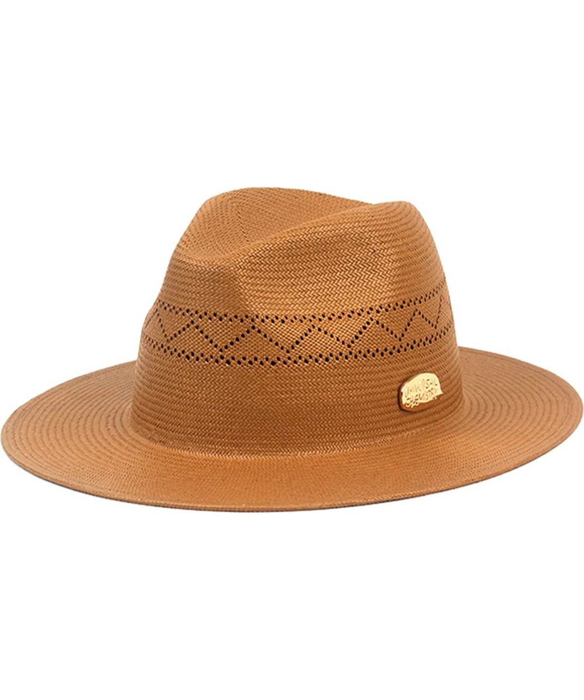 유니버셜 케미스트리(UNIVERSAL CHEMISTRY) Cuba Simple Beige Fedora 여름페도라