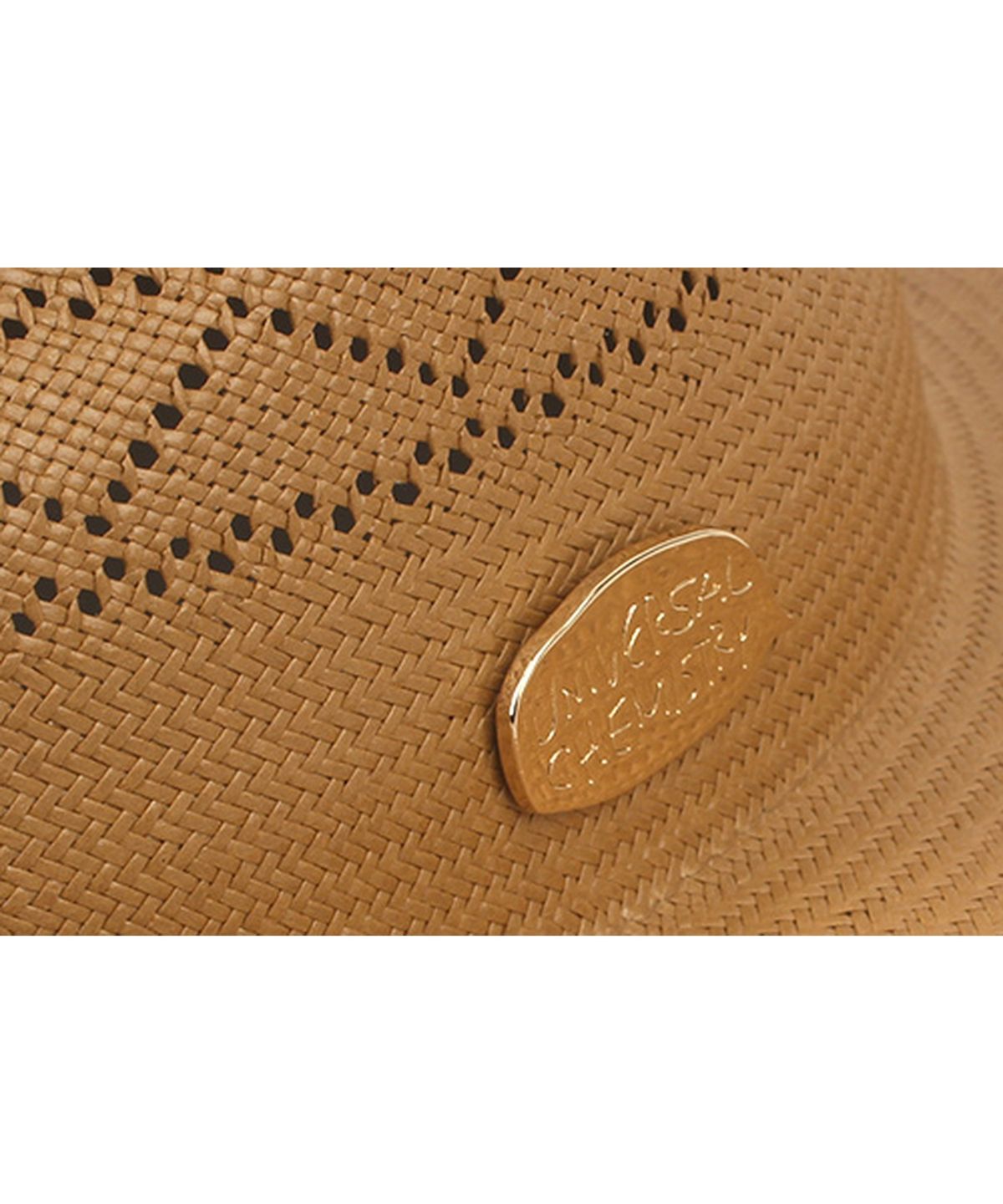유니버셜 케미스트리(UNIVERSAL CHEMISTRY) Cuba Simple Beige Fedora 여름페도라