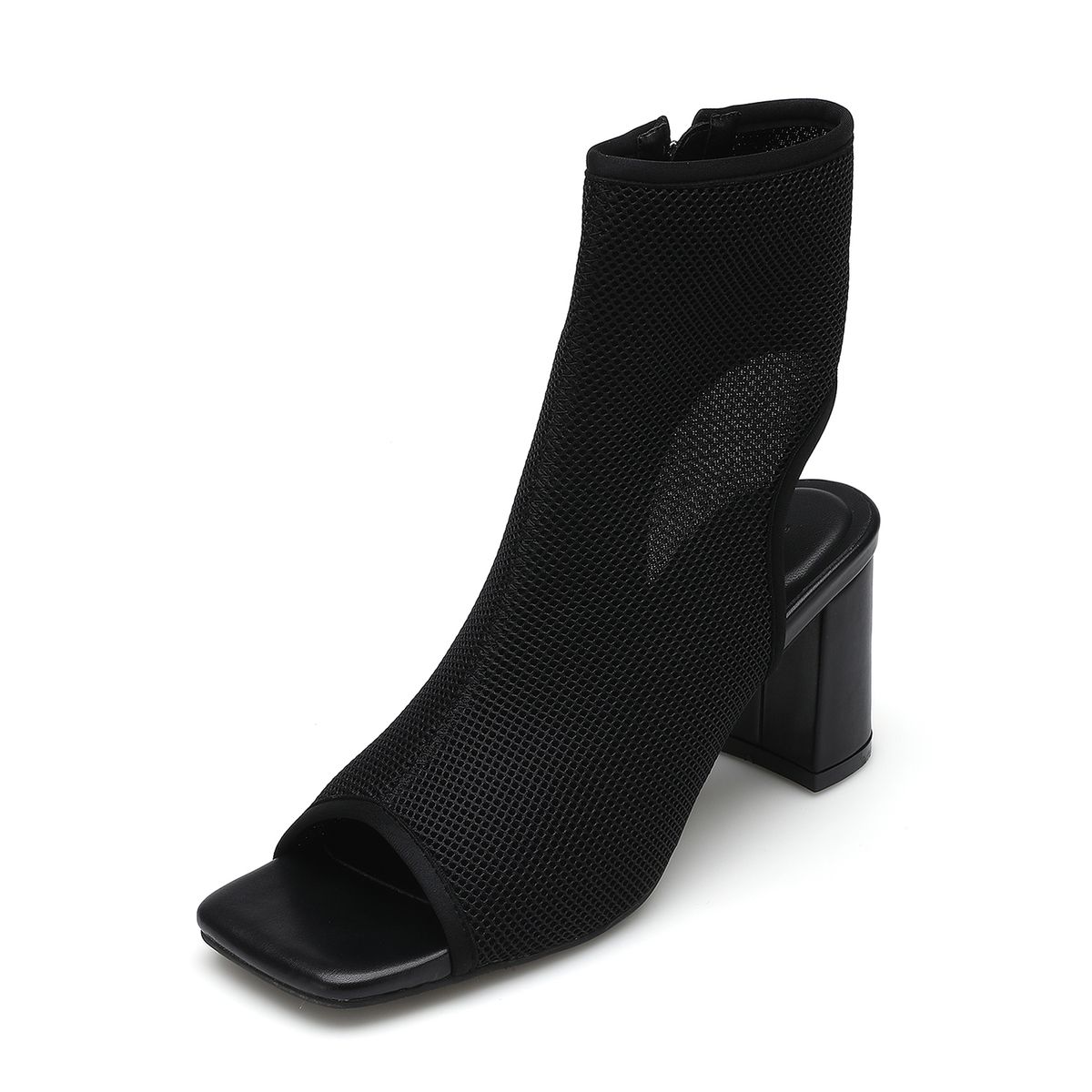 솔트앤초콜릿(SALT AND CHOCOLATE) 오픈토 메쉬 앵클 샌들 412524008 (7cm)