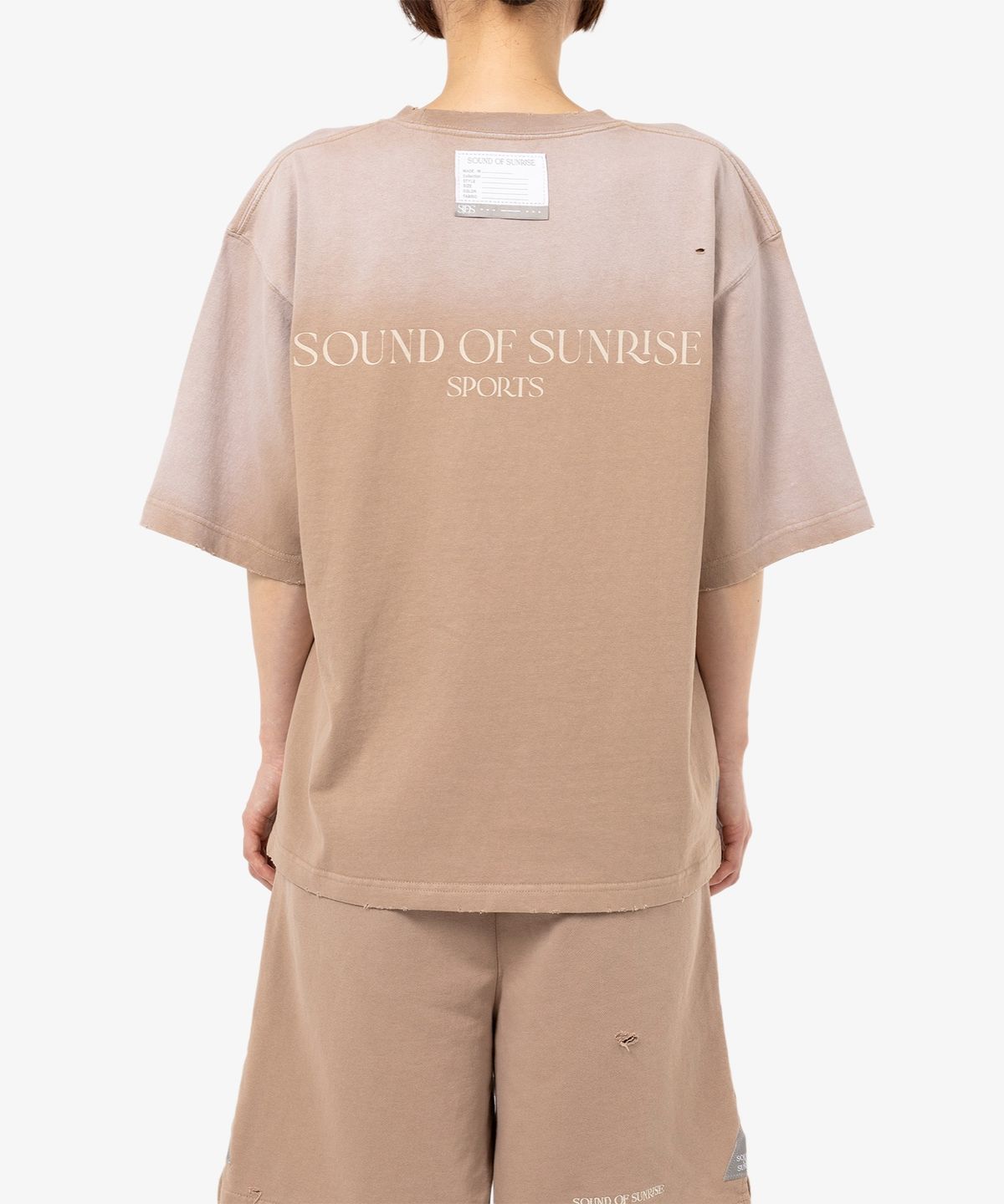사운드오브선라이즈(SOUND OF SUNRISE) 선 페이디드 라이크 티셔츠 BEIGE
