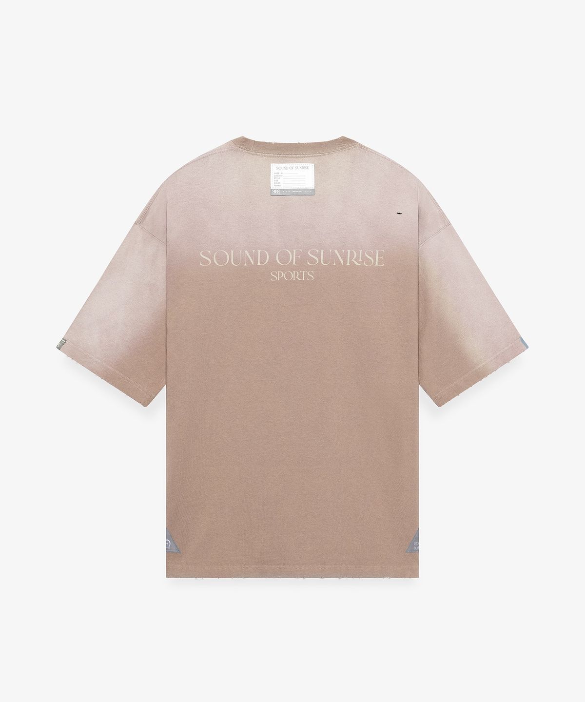 사운드오브선라이즈(SOUND OF SUNRISE) 선 페이디드 라이크 티셔츠 BEIGE