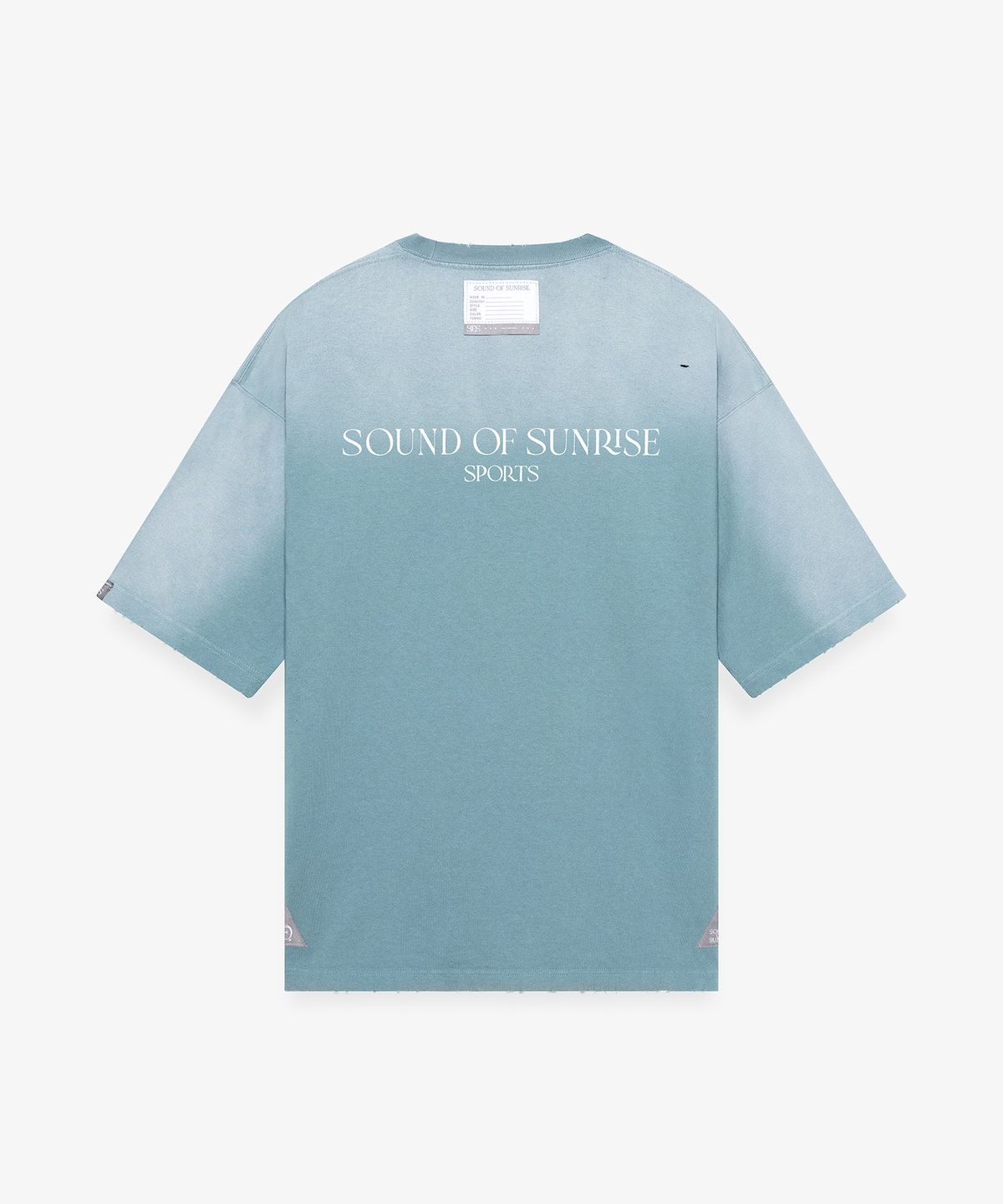 사운드오브선라이즈(SOUND OF SUNRISE) 선 페이디드 라이크 티셔츠 LIGHT BLUE