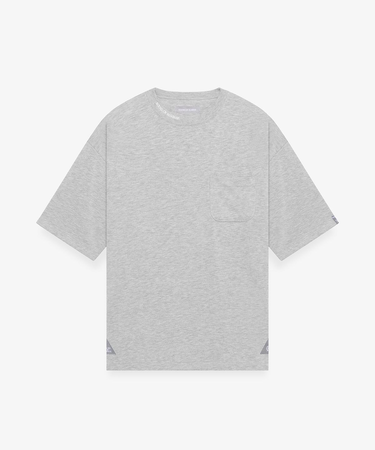 사운드오브선라이즈(SOUND OF SUNRISE) 포켓 티셔츠 HEATHER GRAY