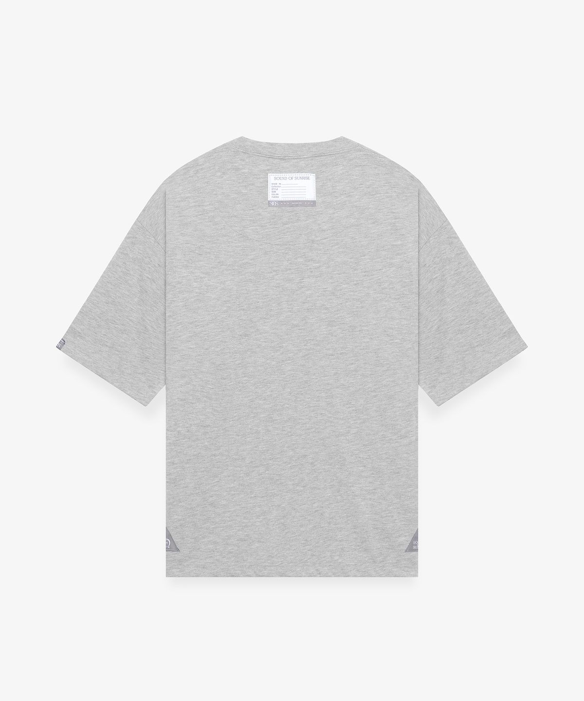 사운드오브선라이즈(SOUND OF SUNRISE) 프린티드 티셔츠 HEATHER GRAY