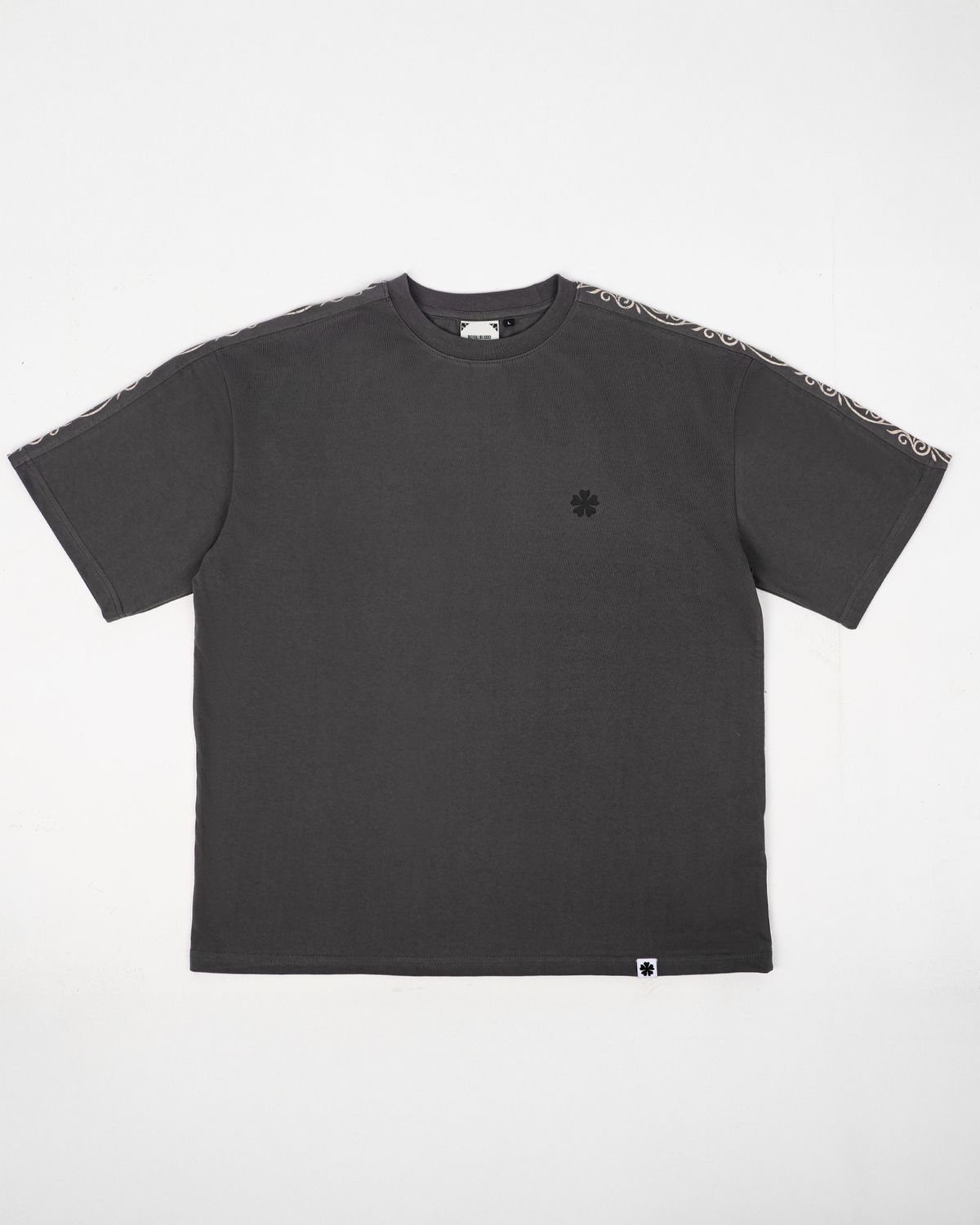로얄블러드(ROYALBLOOD) Dangcho Track T-Shirt (Charcoal)