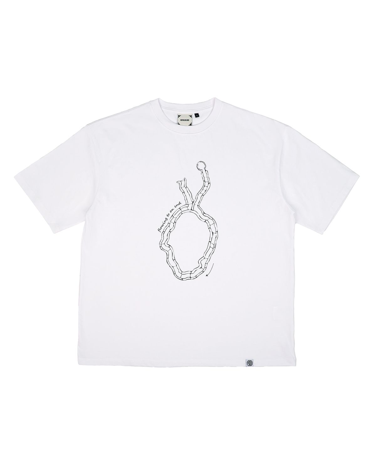 로얄블러드(ROYALBLOOD) Poseokjeong T-Shirt (White)