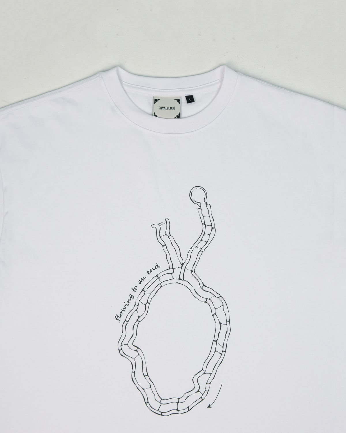 로얄블러드(ROYALBLOOD) Poseokjeong T-Shirt (White)