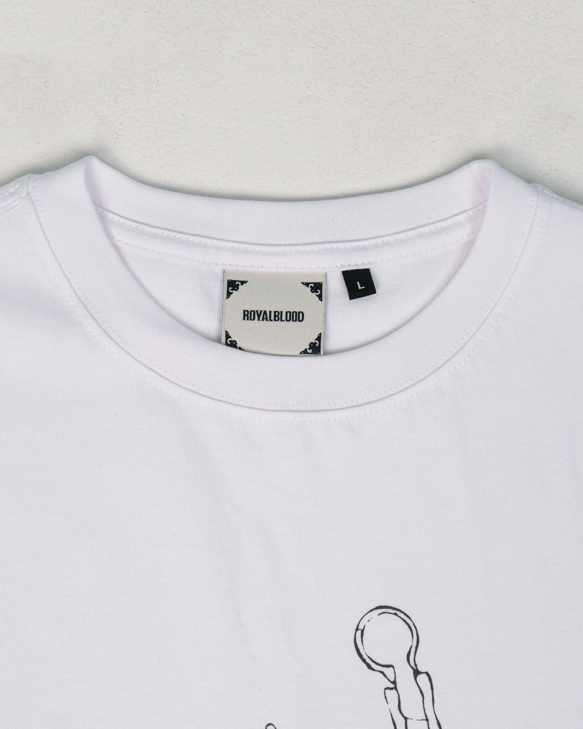 로얄블러드(ROYALBLOOD) Poseokjeong T-Shirt (White)