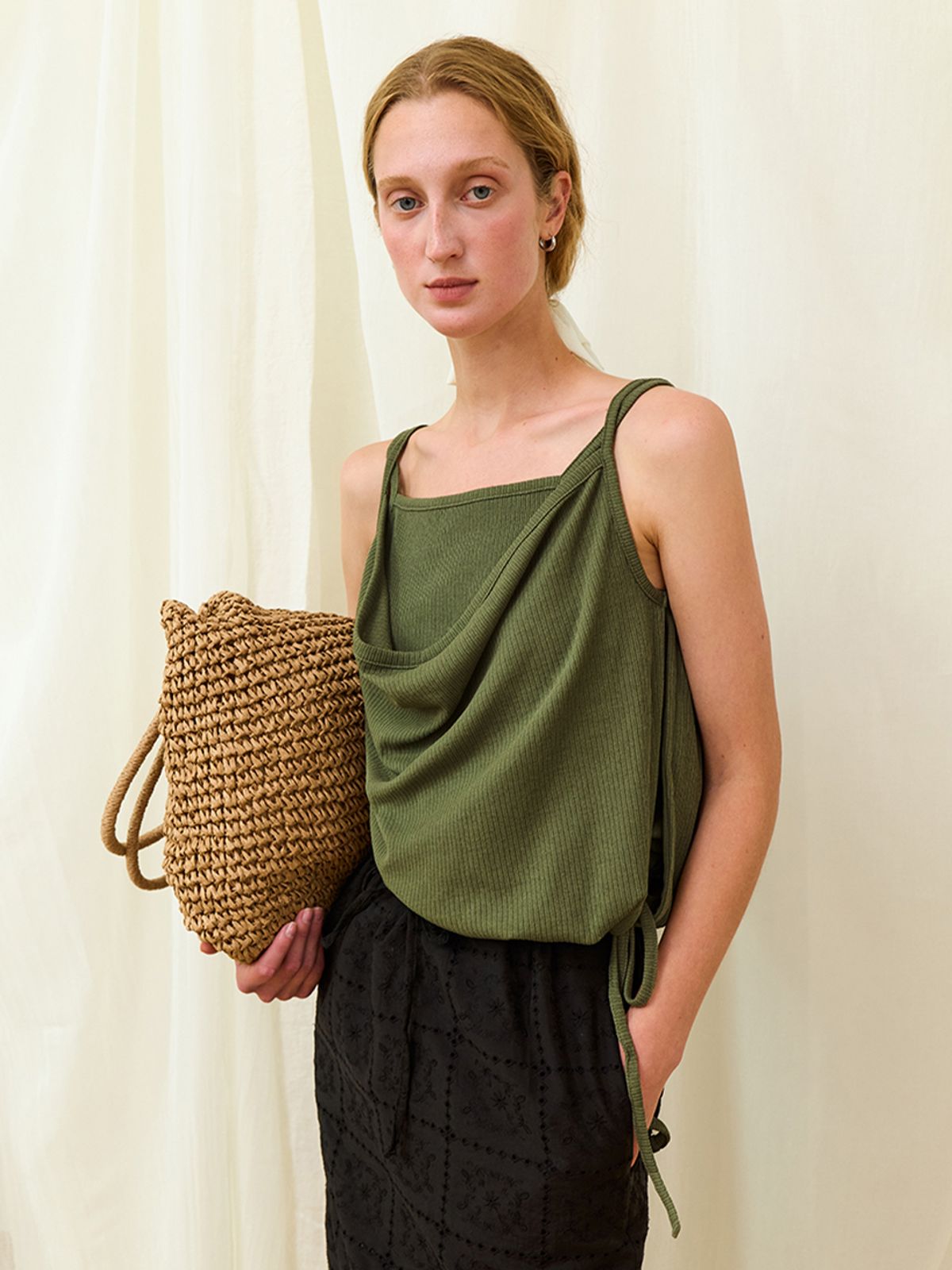위메농(OUI MAIS NON) Atelier double-up sleeveless