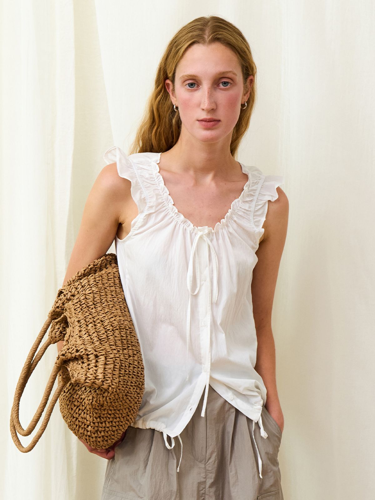 위메농(OUI MAIS NON) Bella blouse