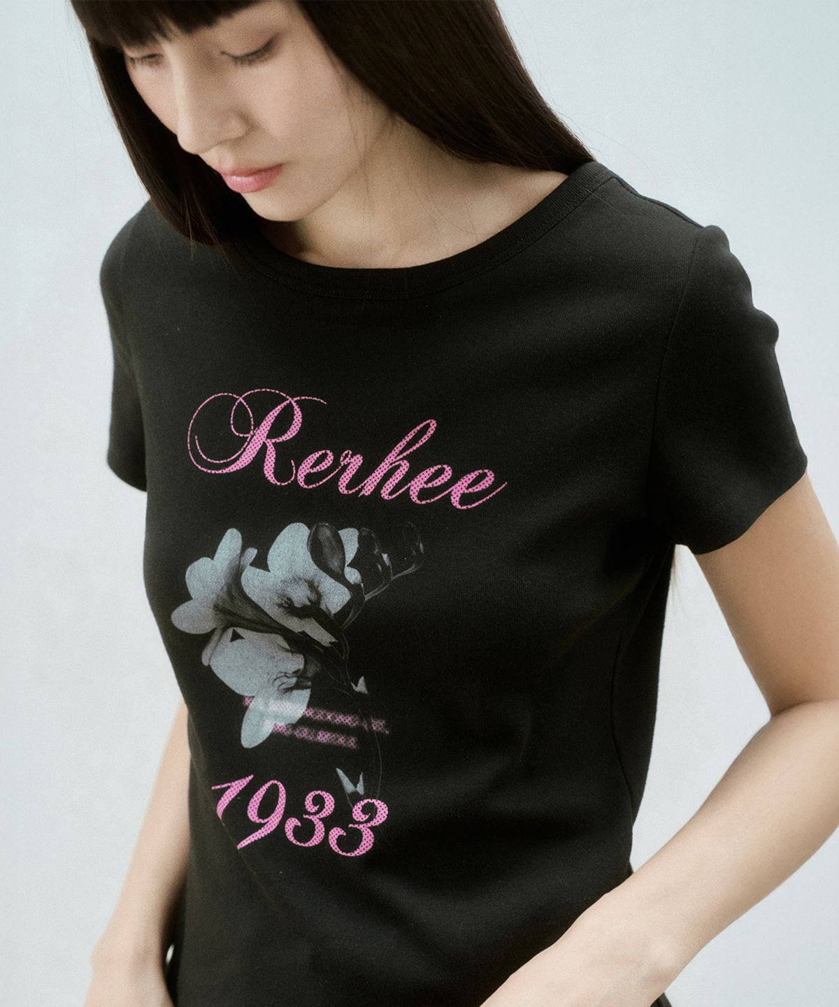리이(RE RHEE) RERHEE 1933 GRAPHIC T-SHIRT