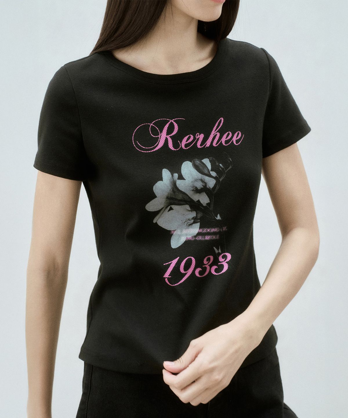 리이(RE RHEE) RERHEE 1933 GRAPHIC T-SHIRT