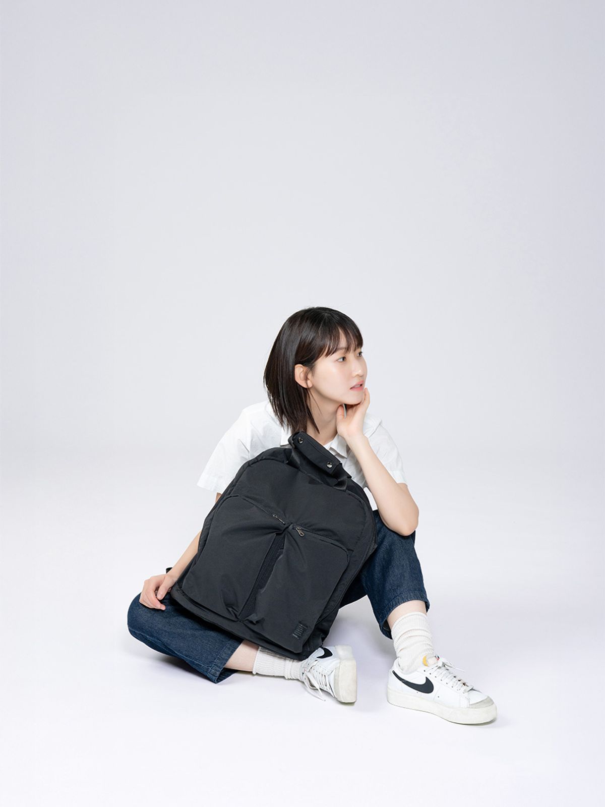 아이띵소(ITHINKSO) JETSET TRUNK BACKPACK(ECO) 젯셋 트렁크 백팩(에코)