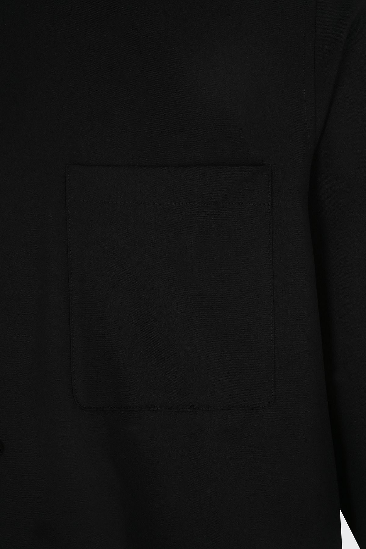 몰토루시르(MOLTOLUCIR) TFSH-S03 Black 실키 텐셀 오픈카라 셔츠