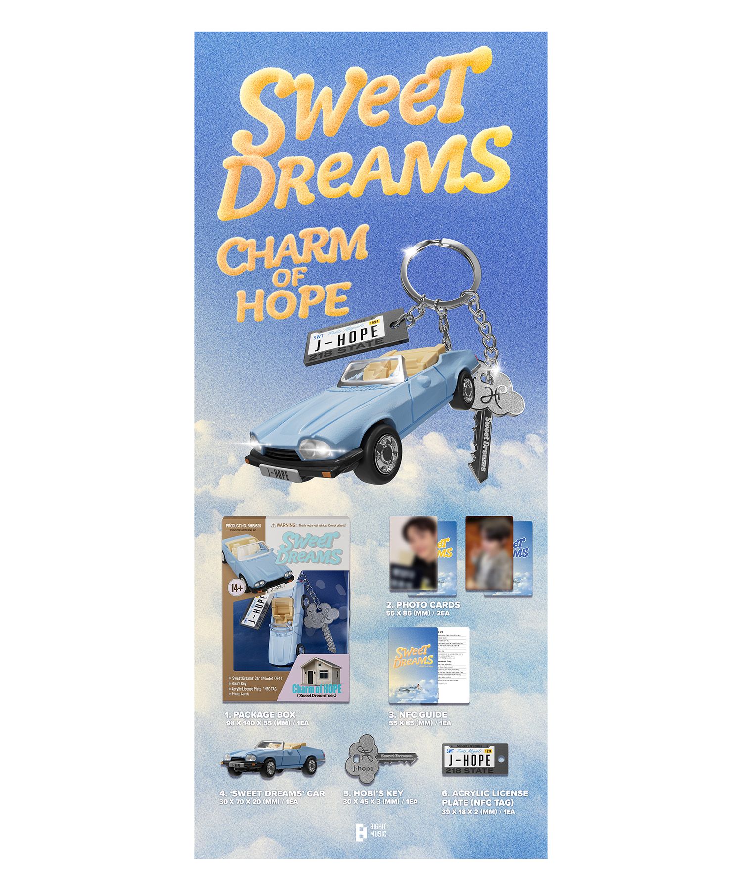 MUSINSA公式 | j-hope Charm of HOPE (Sweet Dreams ver.)