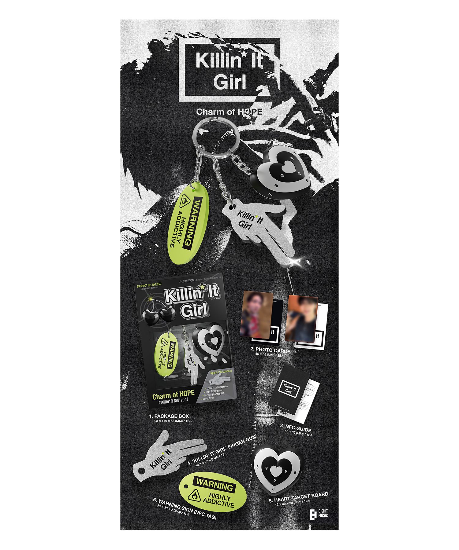 【最安値】j-hope Killin' It Girl エムカ gift 特典 Charm of HOPE ('Killin' It Girl' ver.) : J-HOPE (BTS