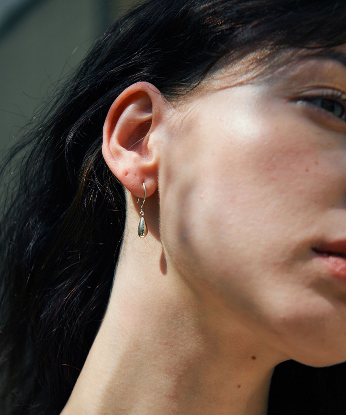 베흐트(VERTE) [925 silver] Deux.silver.217 / larme ball earring