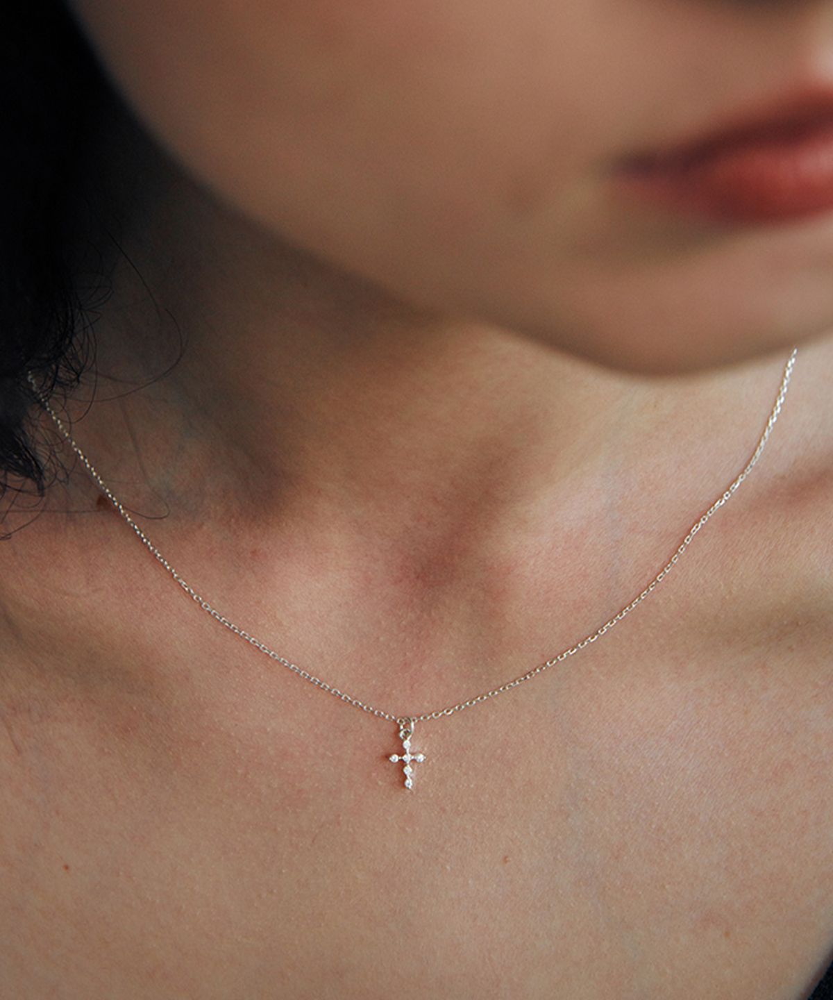 베흐트(VERTE) [925 silver] Un.silver.202 / aube dew necklace