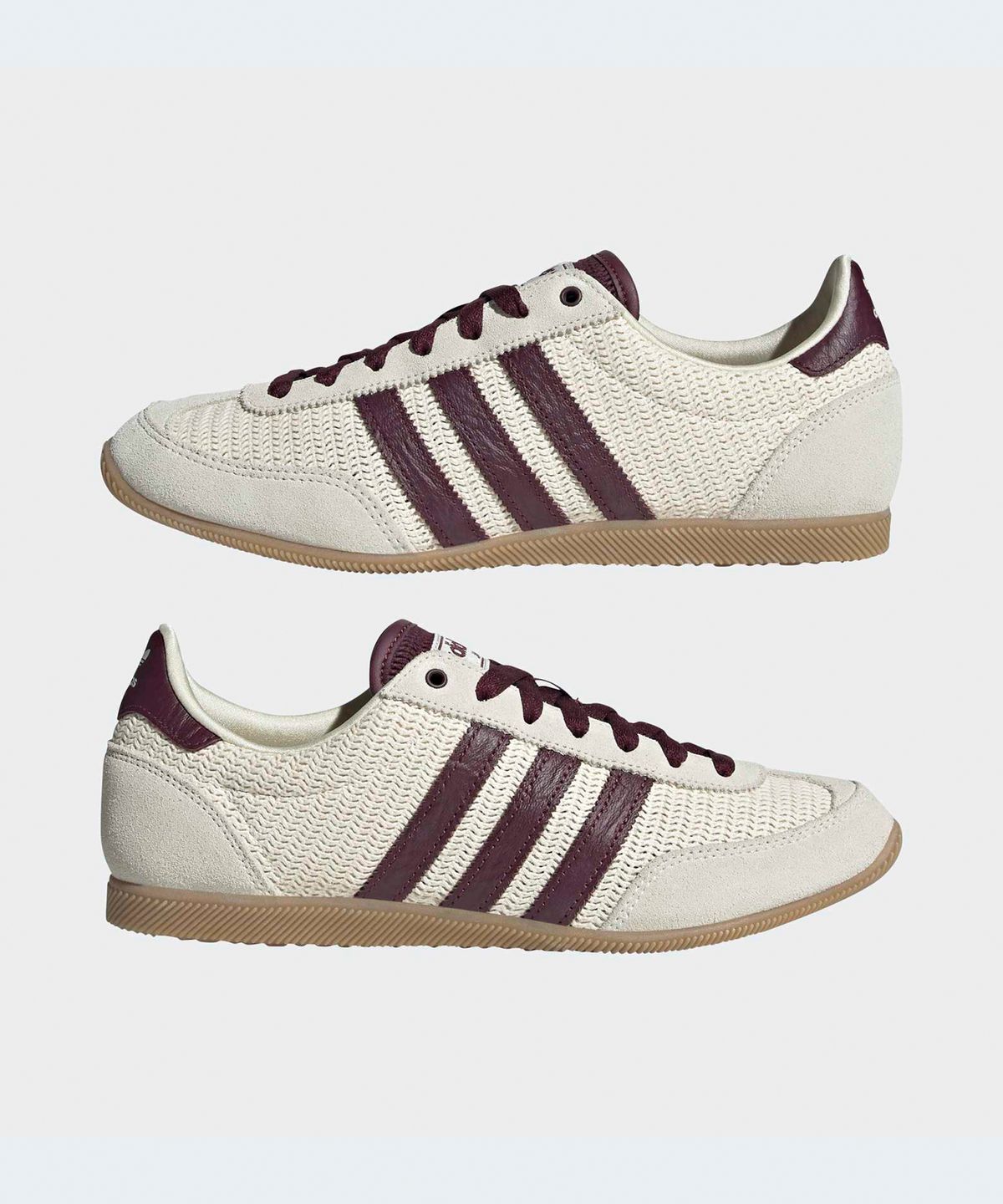 아디다스(ADIDAS) 재팬 - 크림화이트:마룬 / JR7161