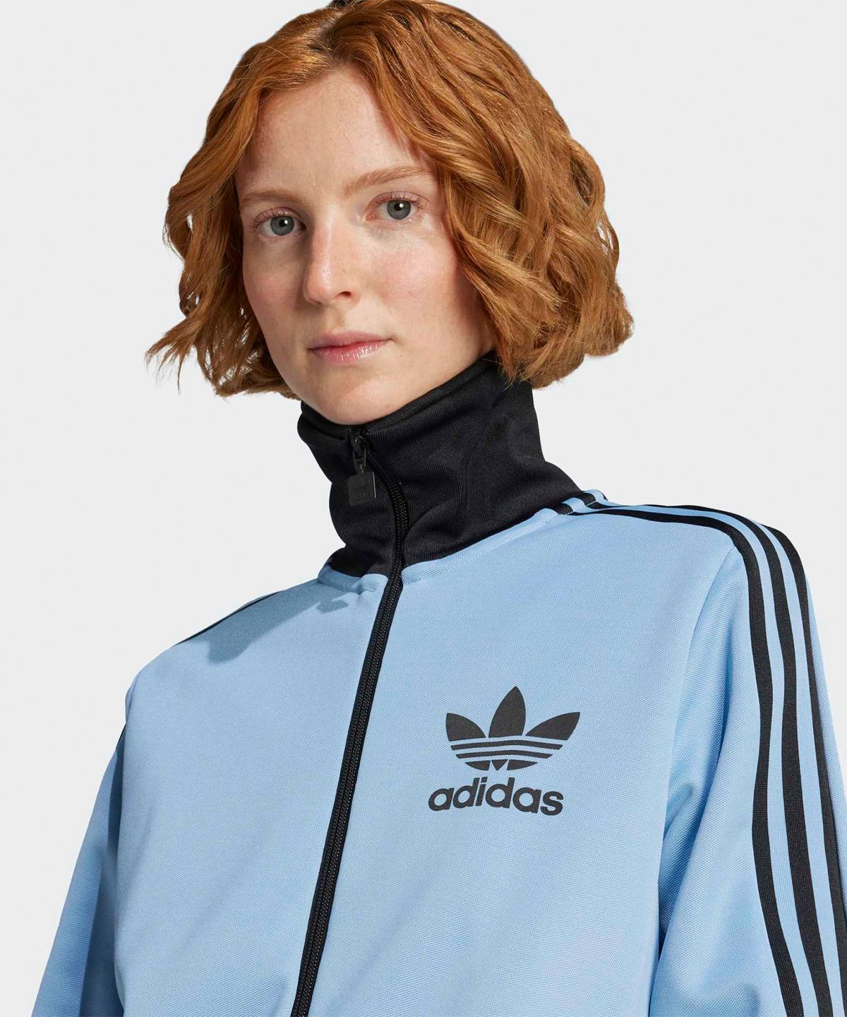 아디다스(ADIDAS) 베켄바우어 트랙탑 - 애쉬블루:블랙 / JX7851