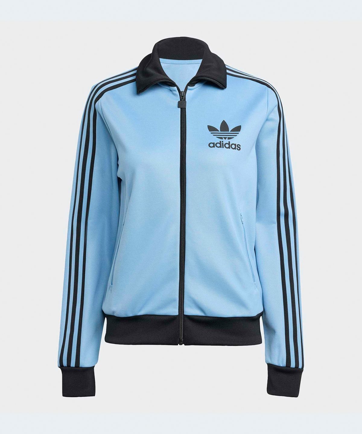 아디다스(ADIDAS) 베켄바우어 트랙탑 - 애쉬블루:블랙 / JX7851
