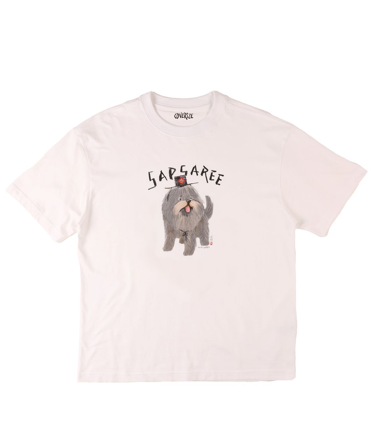 커버라이즈(COVERIZE) SATGAT SAPSAREE TEE (WHITE)