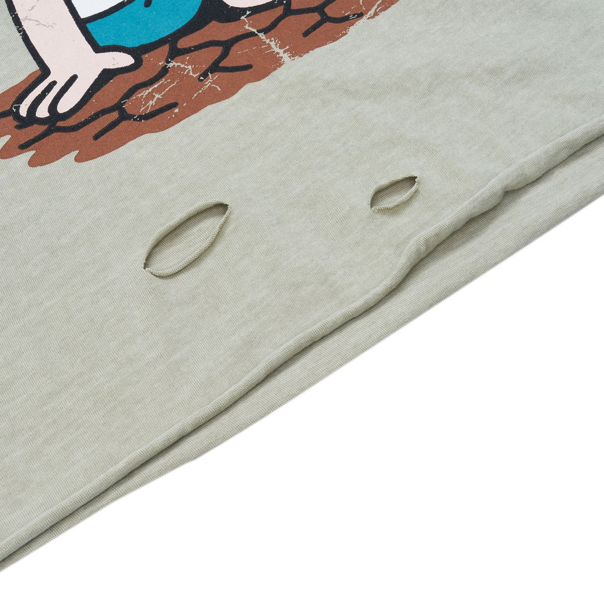 노쿨러스(NOSCOULEURS) I HATE SUMMER T-SHIRT GREY