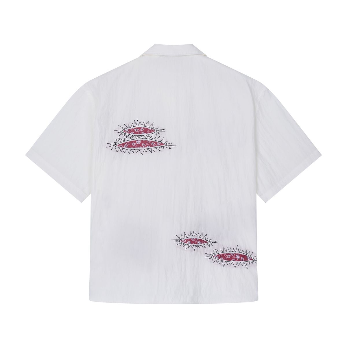 노쿨러스(NOSCOULEURS) TWIST SHORT SLEEVE SHIRTS WHITE