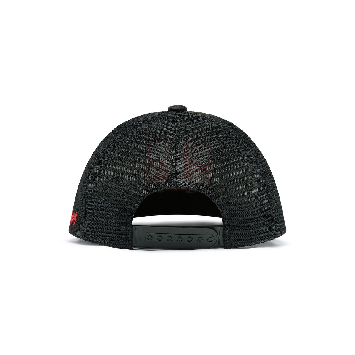 노쿨러스(NOSCOULEURS) FLOWER MESH CAP BLACK