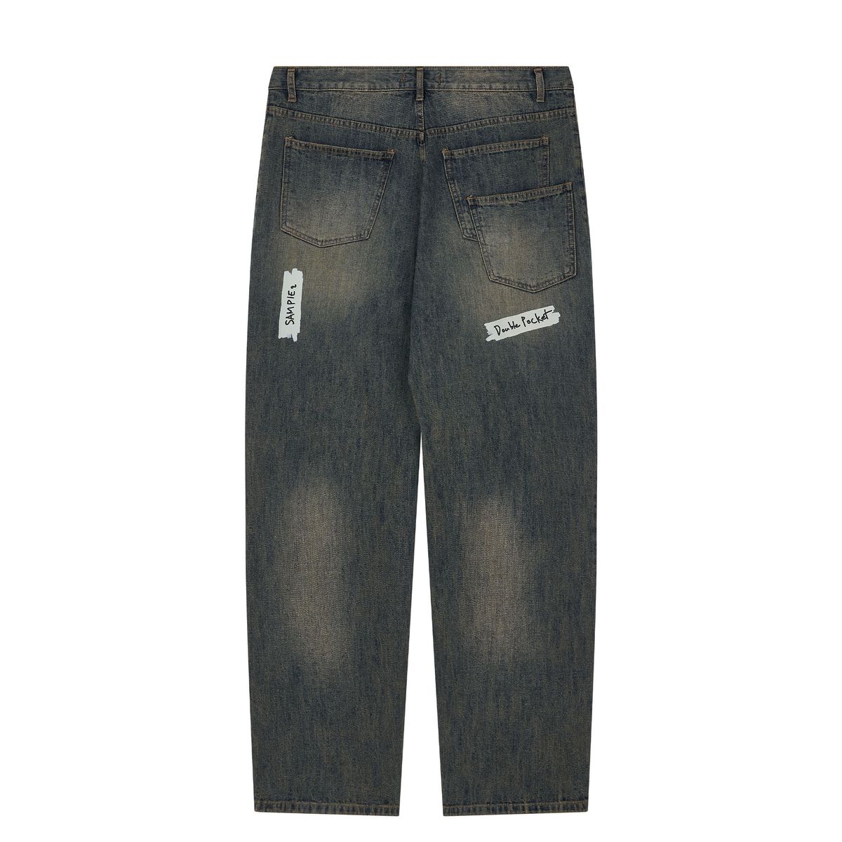 노쿨러스(NOSCOULEURS) TRACES DENIM PANTS DARK INDIGO