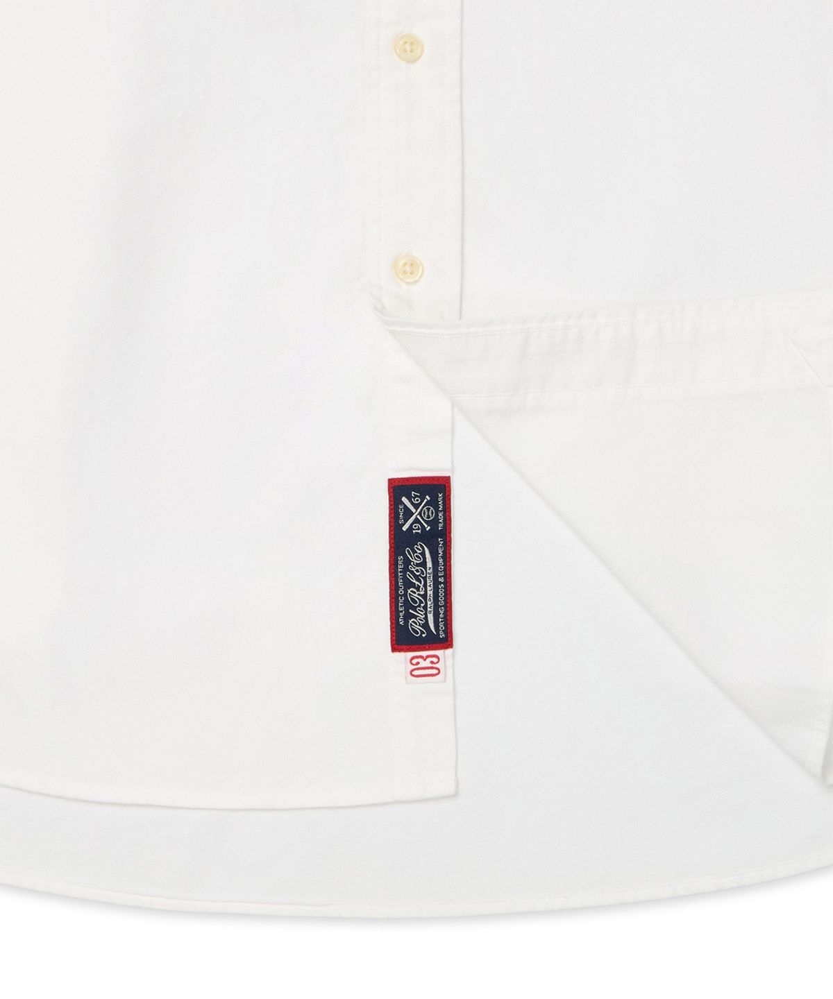 폴로 랄프 로렌(POLO RALPH LAUREN) 폴로 랄프 로렌 양키스 빅 셔츠-화이트